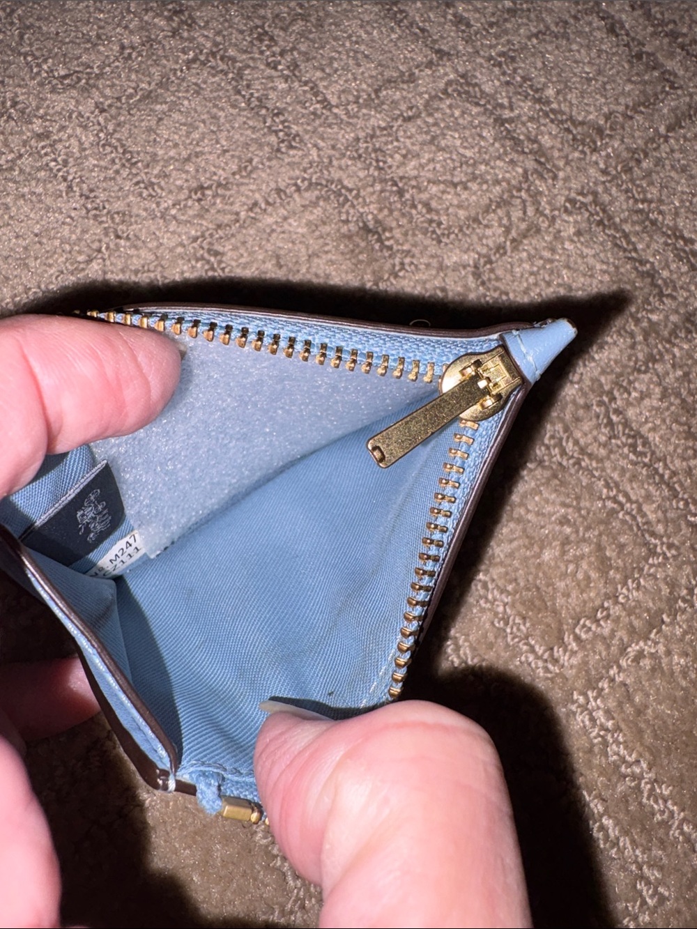Coach Tabby Shoulder Bag in Bluebell with matching Coach Essential wallet - Picture 16 of 16